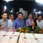 Bí thư Thành ủy TP.HCM Đinh La Thăng đến thăm và làm việc tại Chợ Đầu Mối Nông Sản Thủ Đức